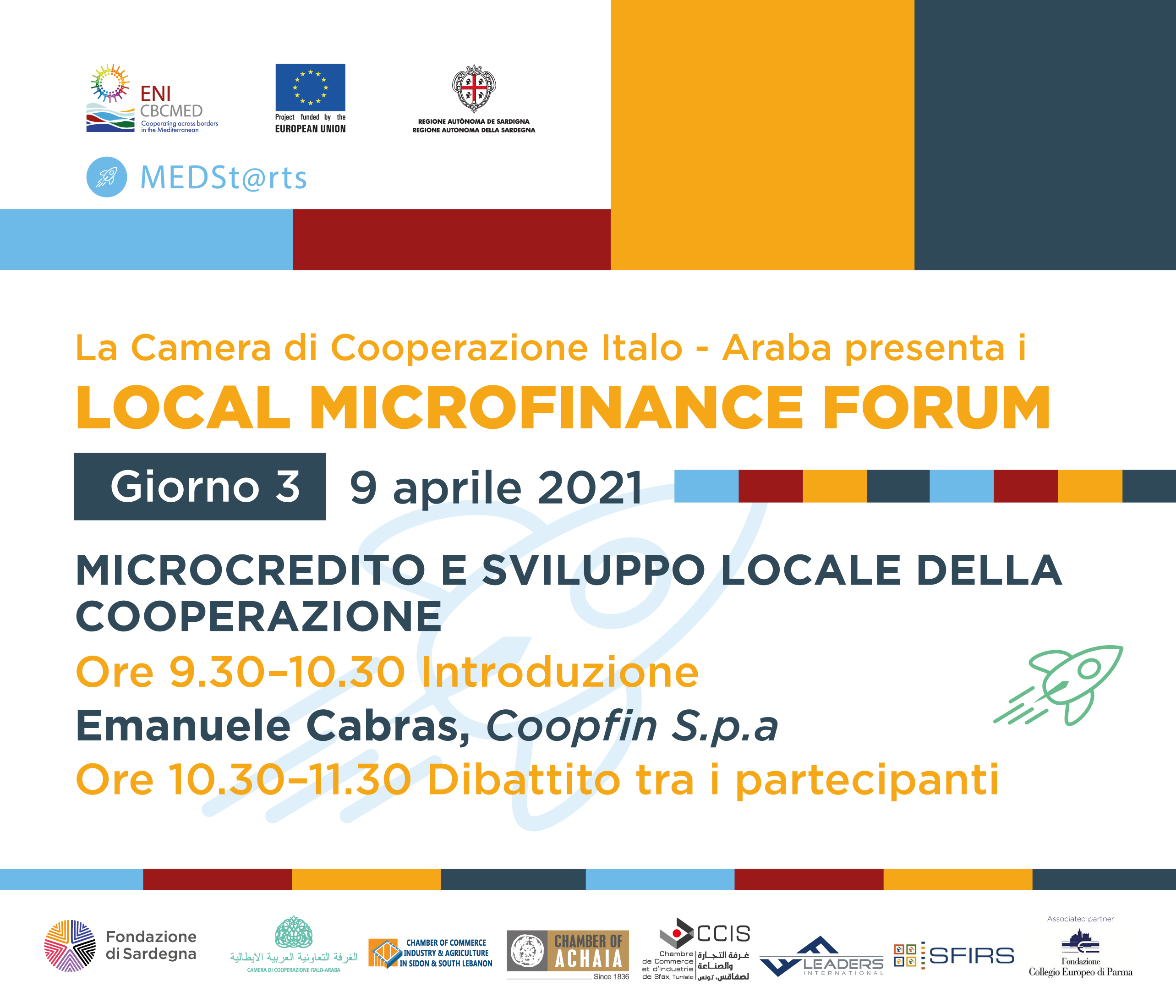 COOPFIN partecipa al Local Forum del progetto MEDST@RTS